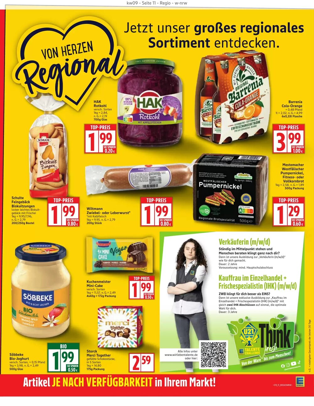 Edeka Prospekt (ab 22.02.2026) zum Blättern - Seite 11