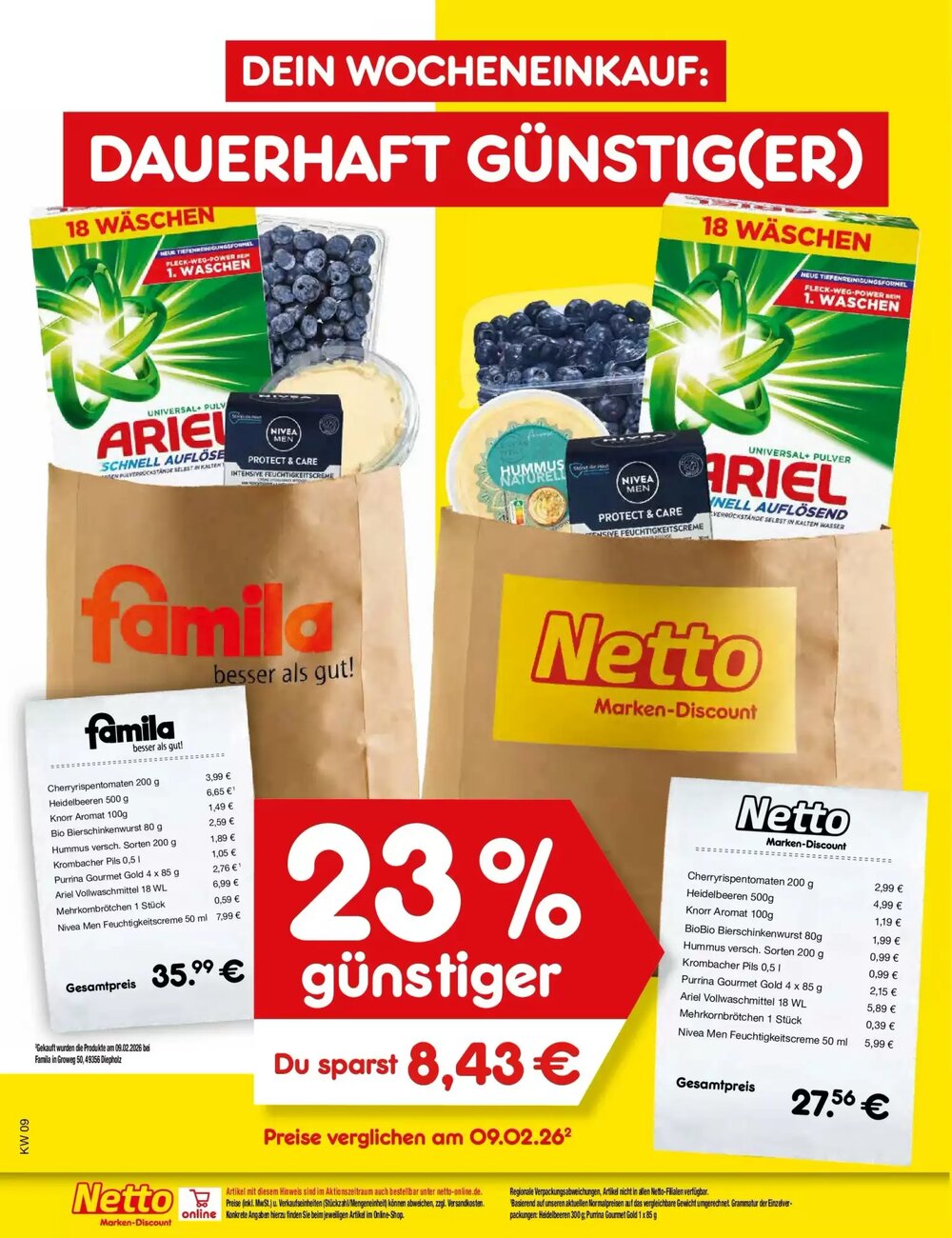 Netto Marken-Discount Prospekt (ab 22.02.2026) zum Blättern - Seite 1