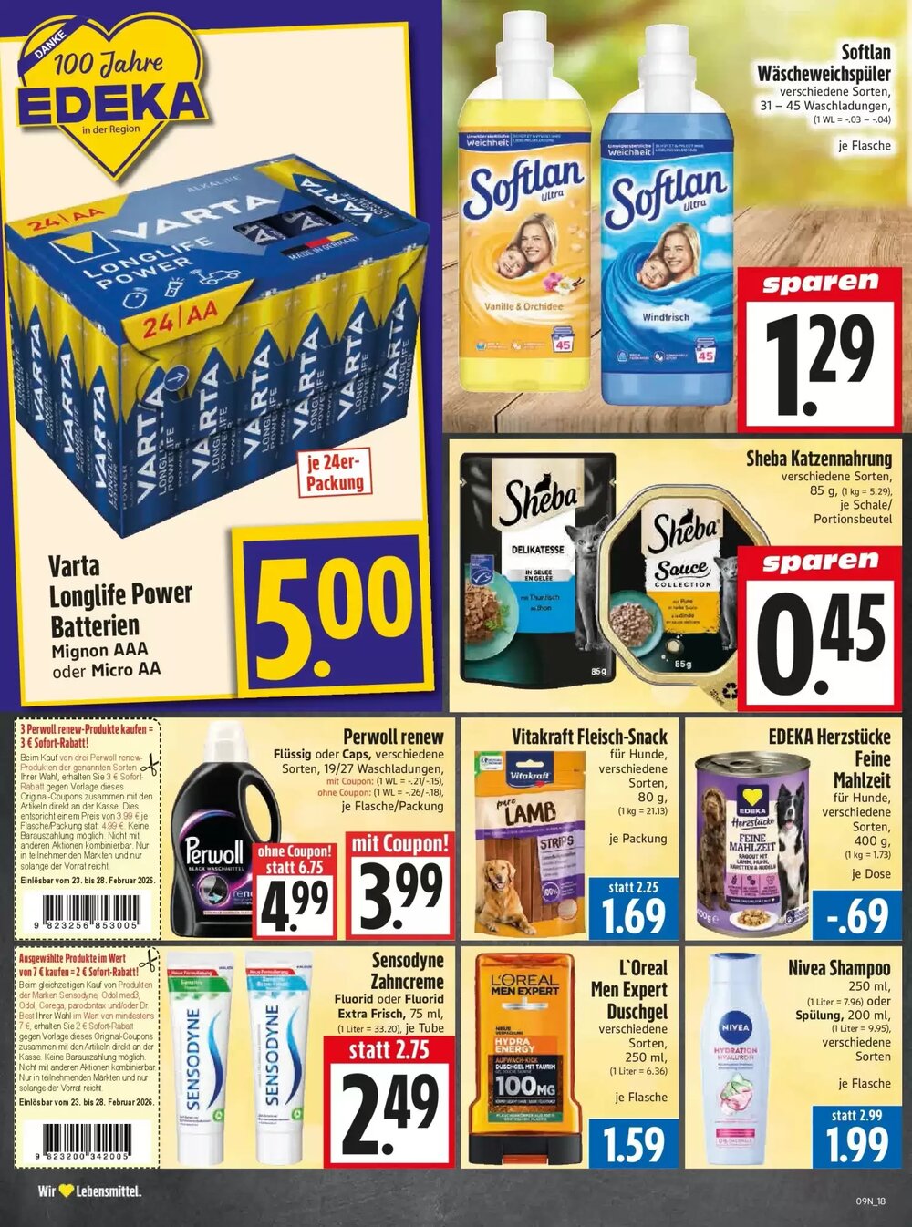 EDEKA Hahner Prospekt (ab 22.02.2026) zum Blättern - Seite 20