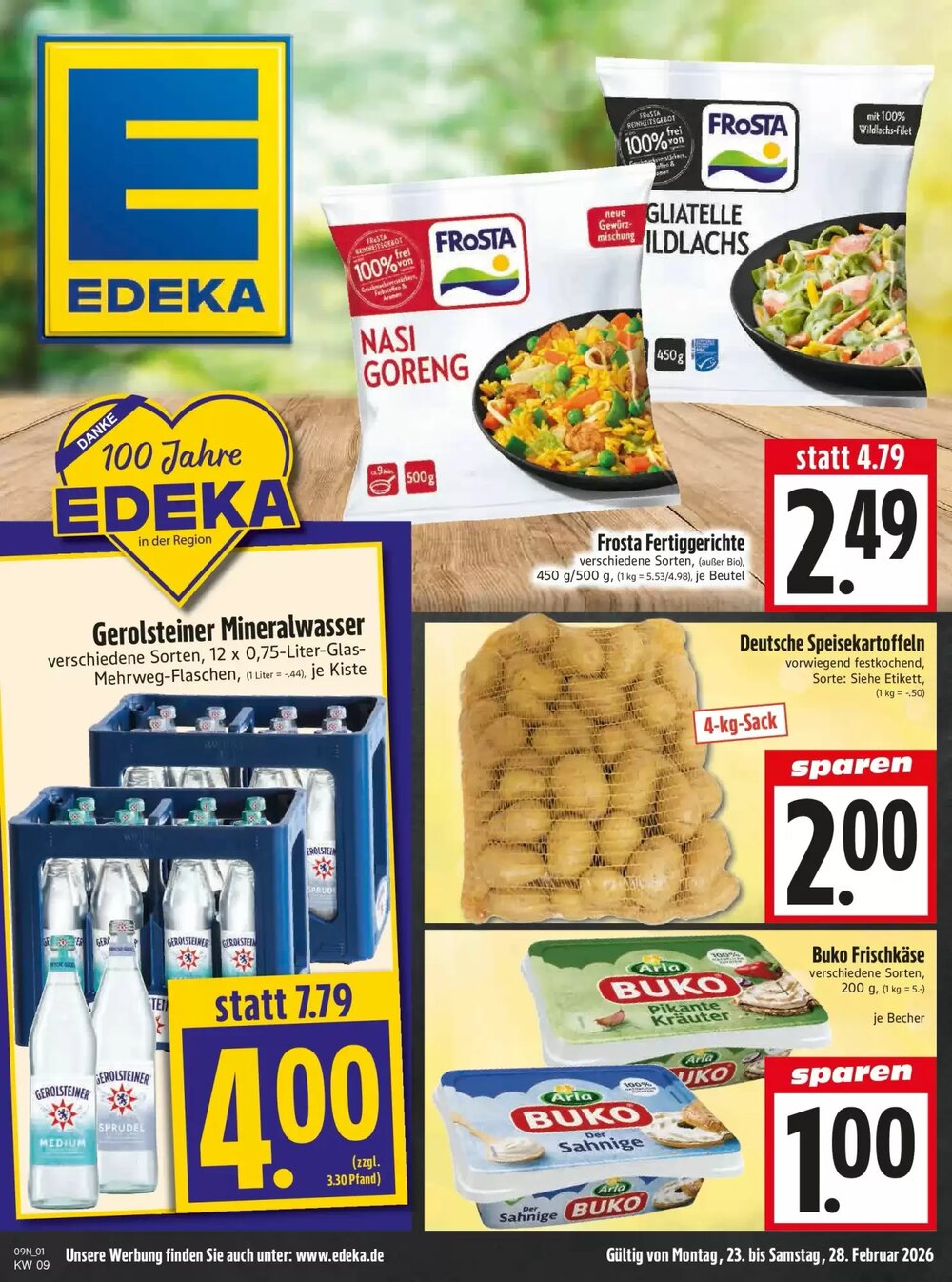 EDEKA Hahner Prospekt (ab 22.02.2026) zum Blättern - Seite 3