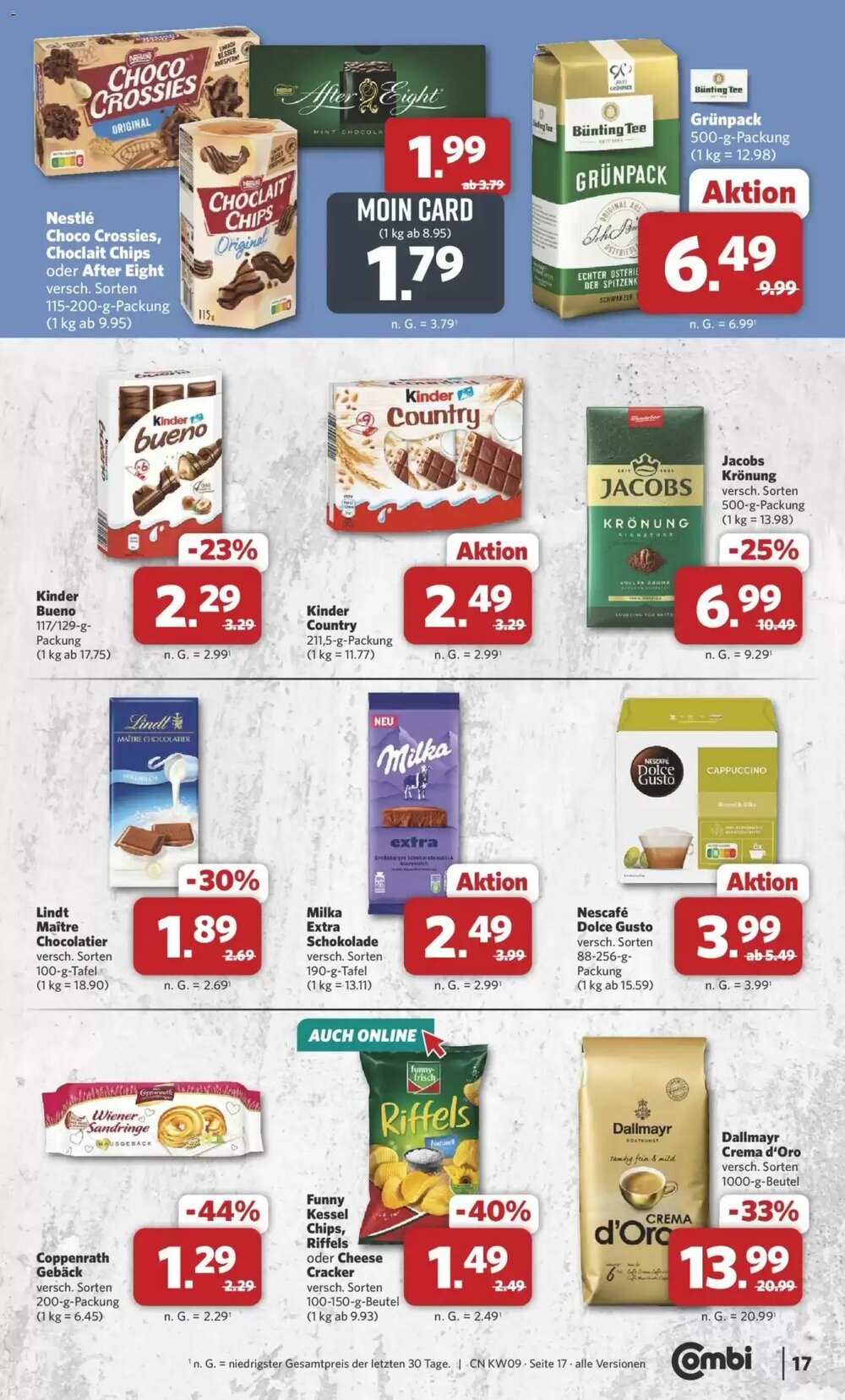 Combi Prospekt (ab 22.02.2026) zum Blättern - Seite 17