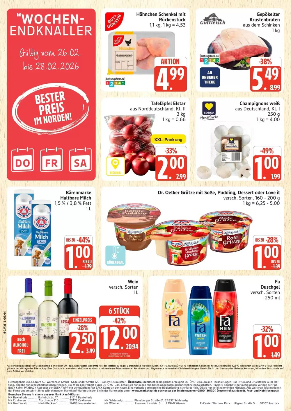 Marktkauf Prospekt (ab 22.02.2026) zum Blättern - Seite 36