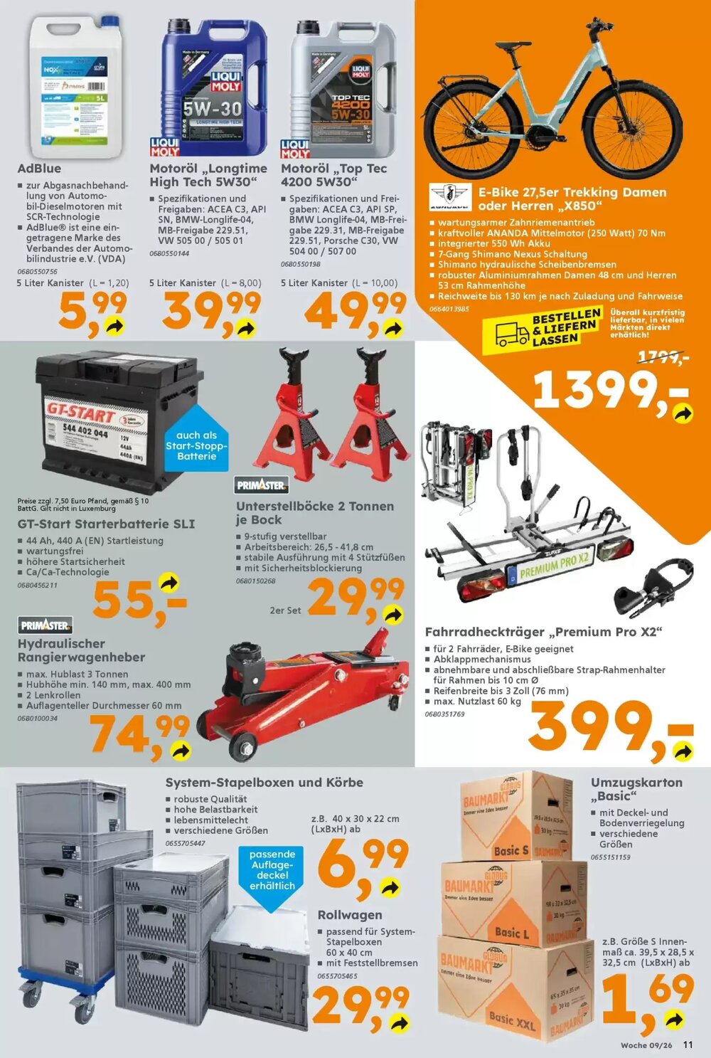 Globus Baumarkt Prospekt (ab 22.02.2026) zum Blättern - Seite 11