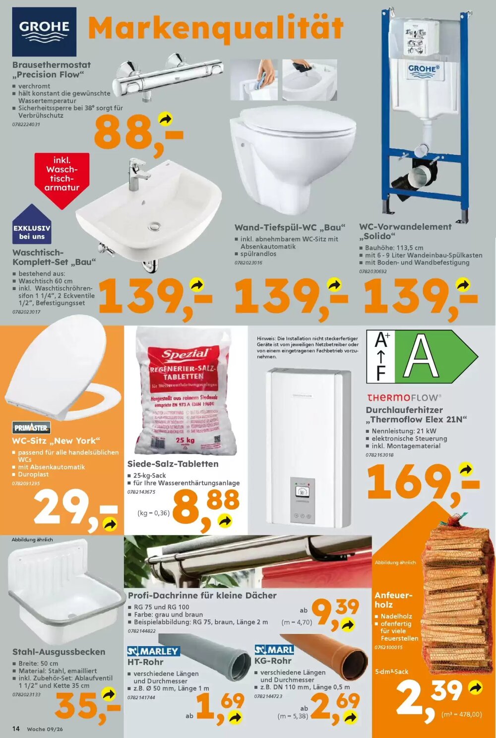 Globus Baumarkt Prospekt (ab 22.02.2026) zum Blättern - Seite 14