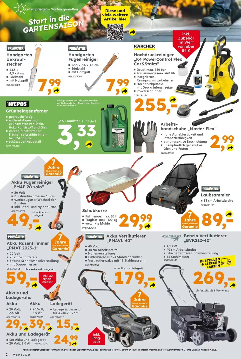Globus Baumarkt Prospekt (ab 22.02.2026) zum Blättern - Seite 2