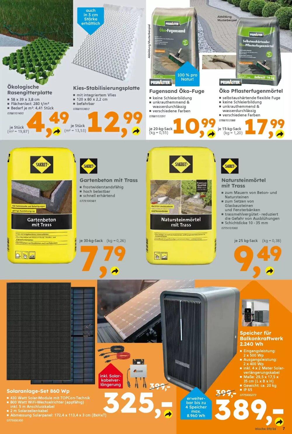 Globus Baumarkt Prospekt (ab 22.02.2026) zum Blättern - Seite 7