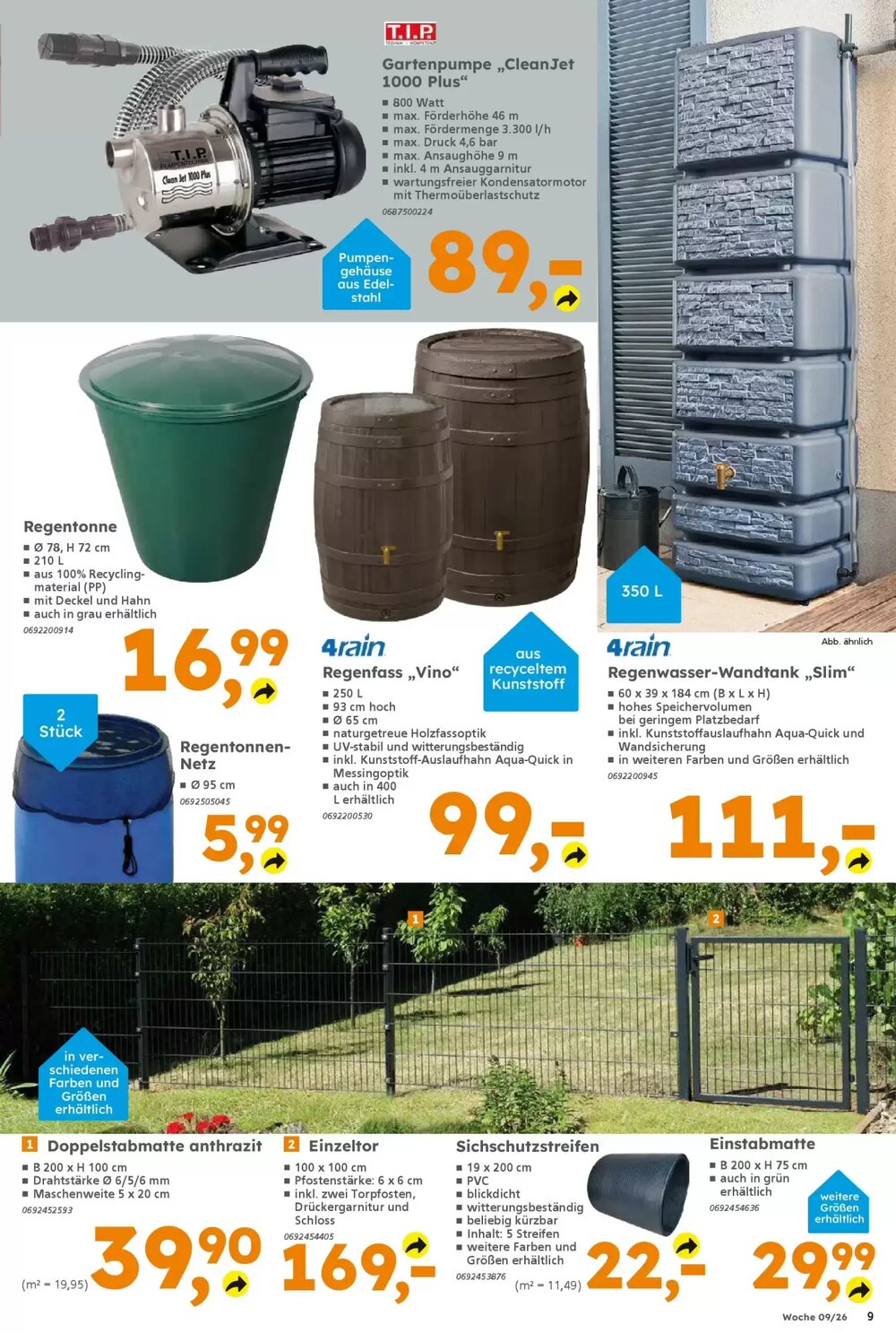 Globus Baumarkt Prospekt (ab 22.02.2026) zum Blättern - Seite 9