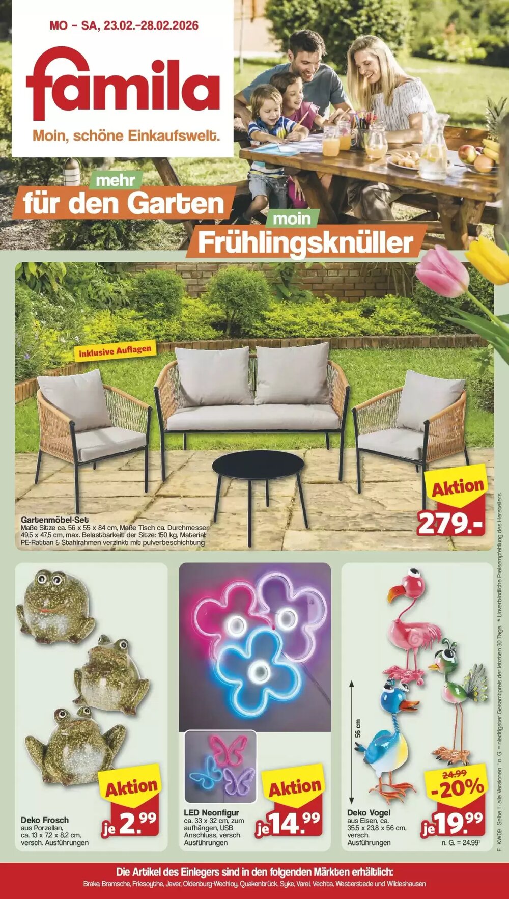 Famila Nord West Prospekt (ab 22.02.2026) zum Blättern - Seite 1