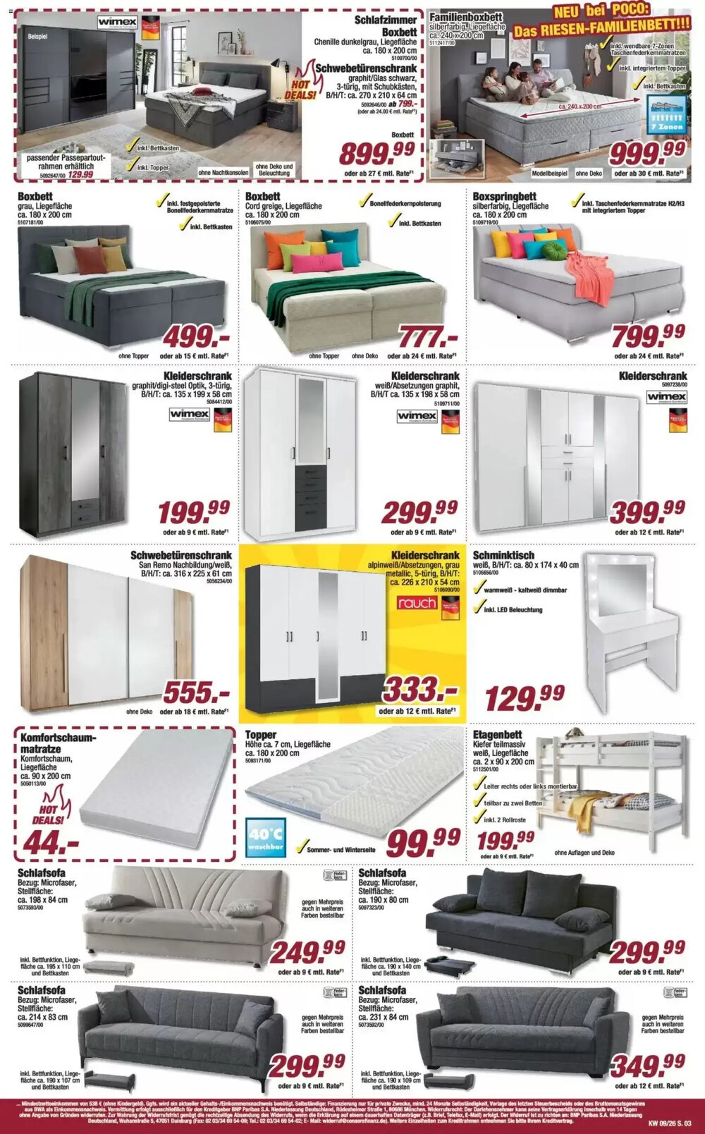 Poco Prospekt (ab 22.02.2026) zum Blättern - Seite 3