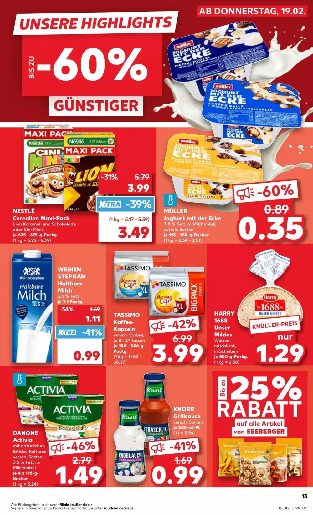 Kaufland Prospekt (ab 22.02.2026) zum Blättern - Seite 13