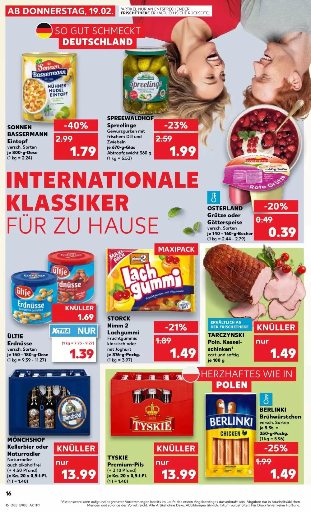 Kaufland Prospekt (ab 22.02.2026) zum Blättern - Seite 16