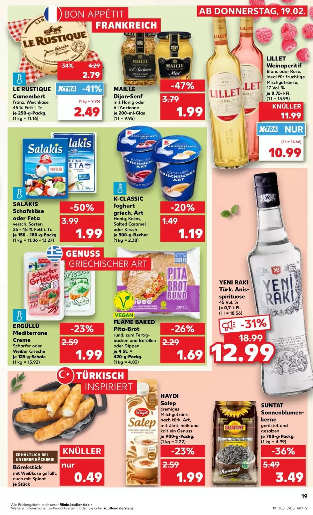 Kaufland Prospekt (ab 22.02.2026) zum Blättern - Seite 19