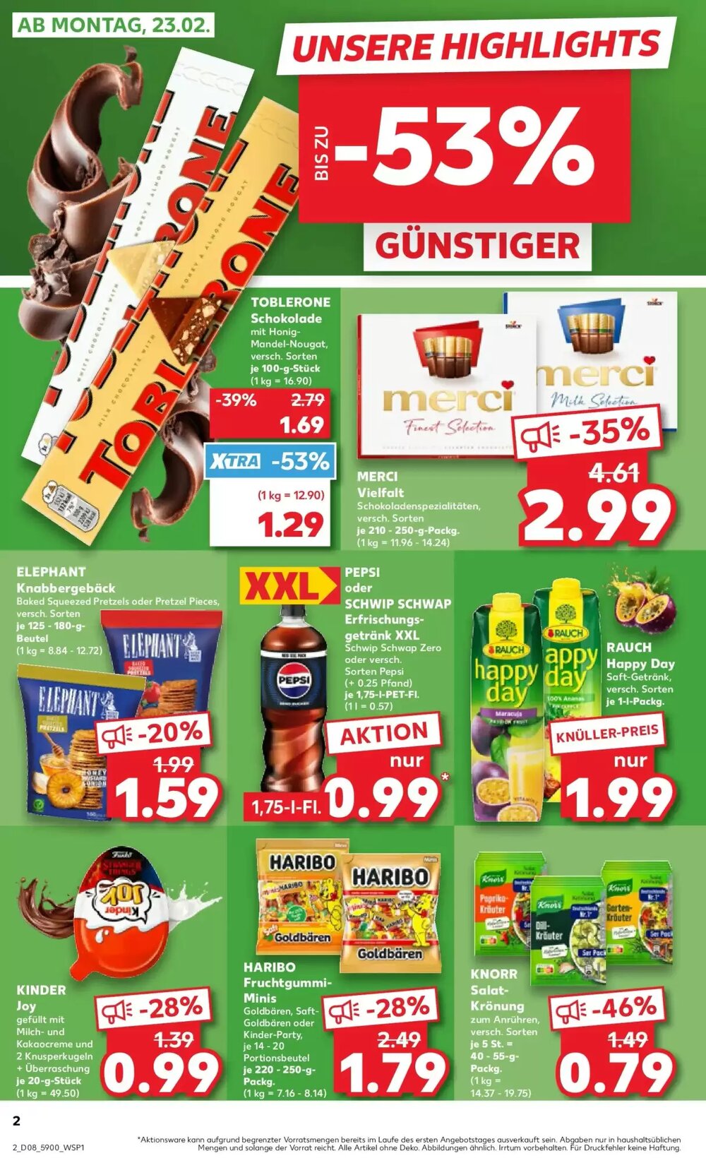 Kaufland Prospekt (ab 22.02.2026) zum Blättern - Seite 2