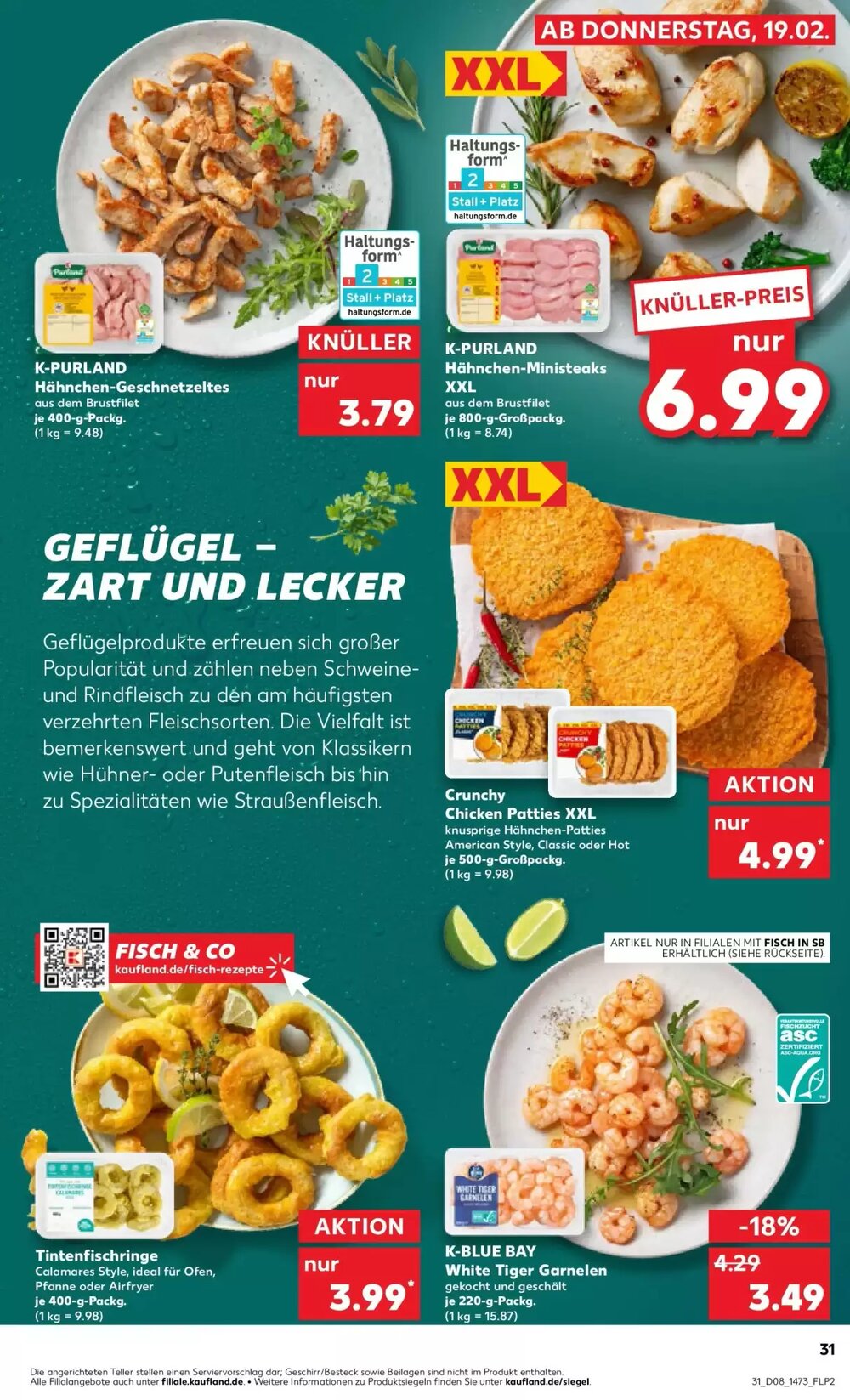Kaufland Prospekt (ab 22.02.2026) zum Blättern - Seite 31