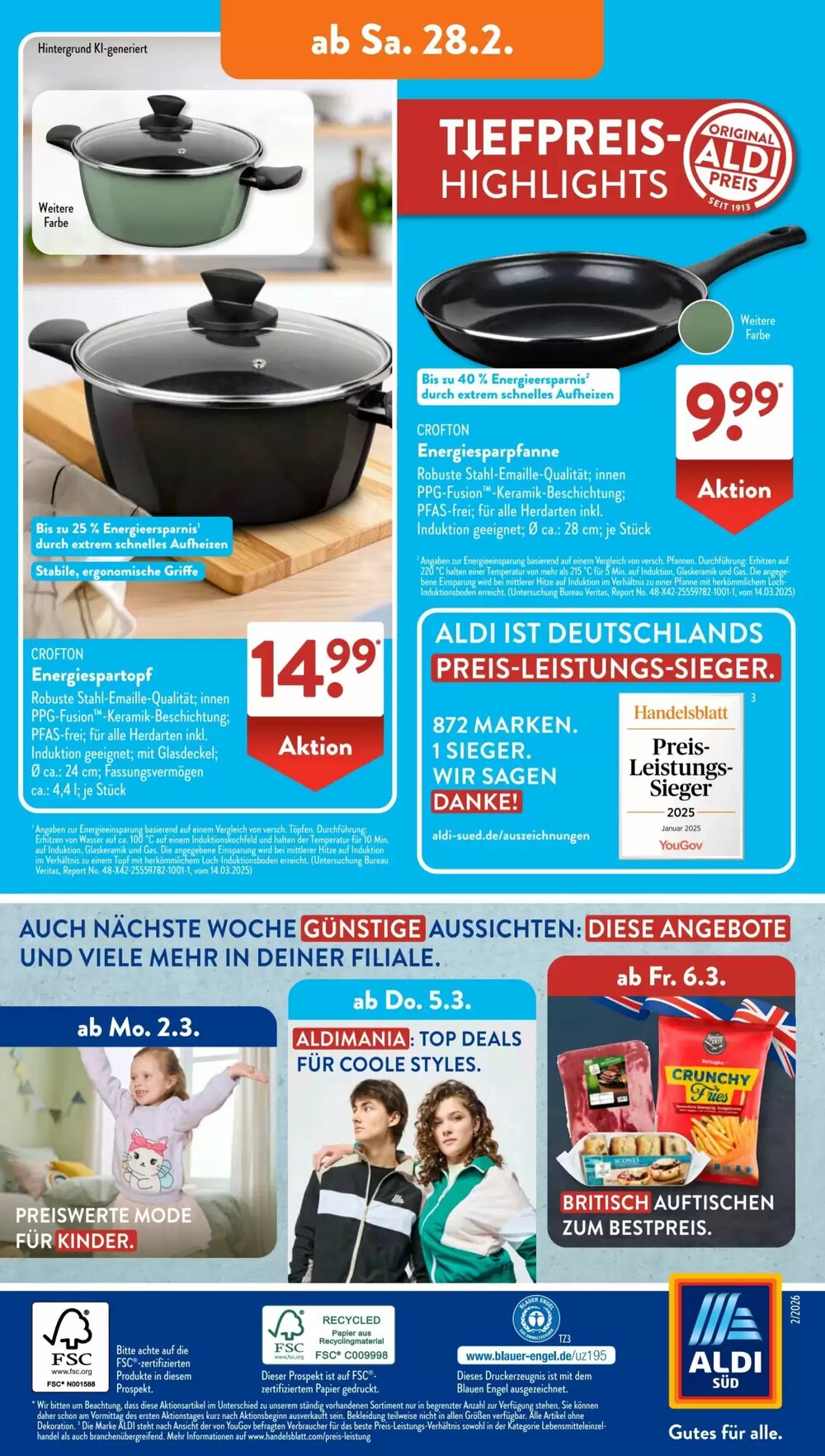 Aldi Süd Prospekt (ab 23.02.2026) zum Blättern - Seite 17