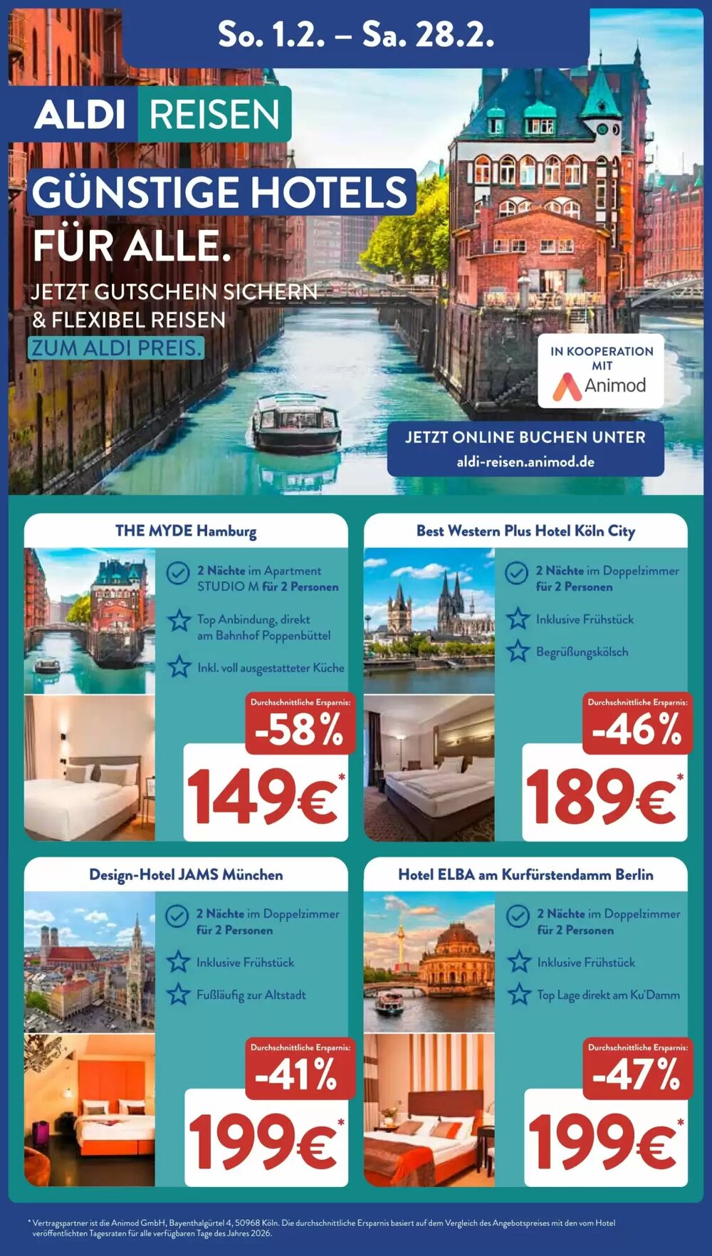 Aldi Süd Prospekt (ab 23.02.2026) zum Blättern - Seite 22