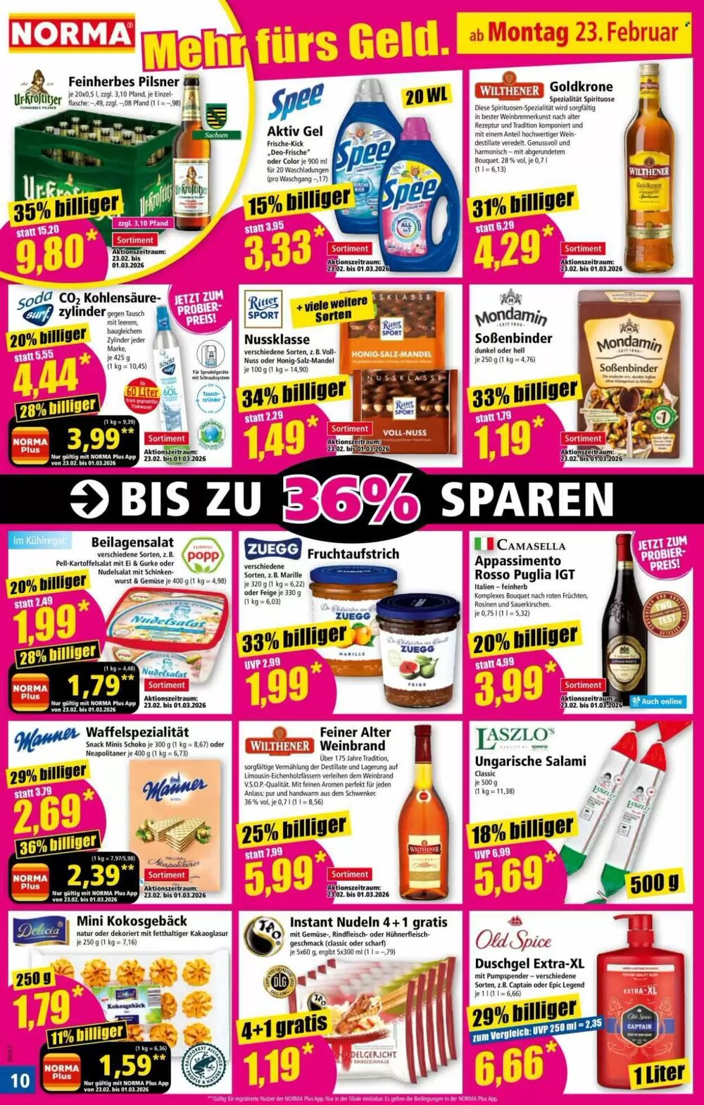 Norma Prospekt (ab 23.02.2026) zum Blättern - Seite 10