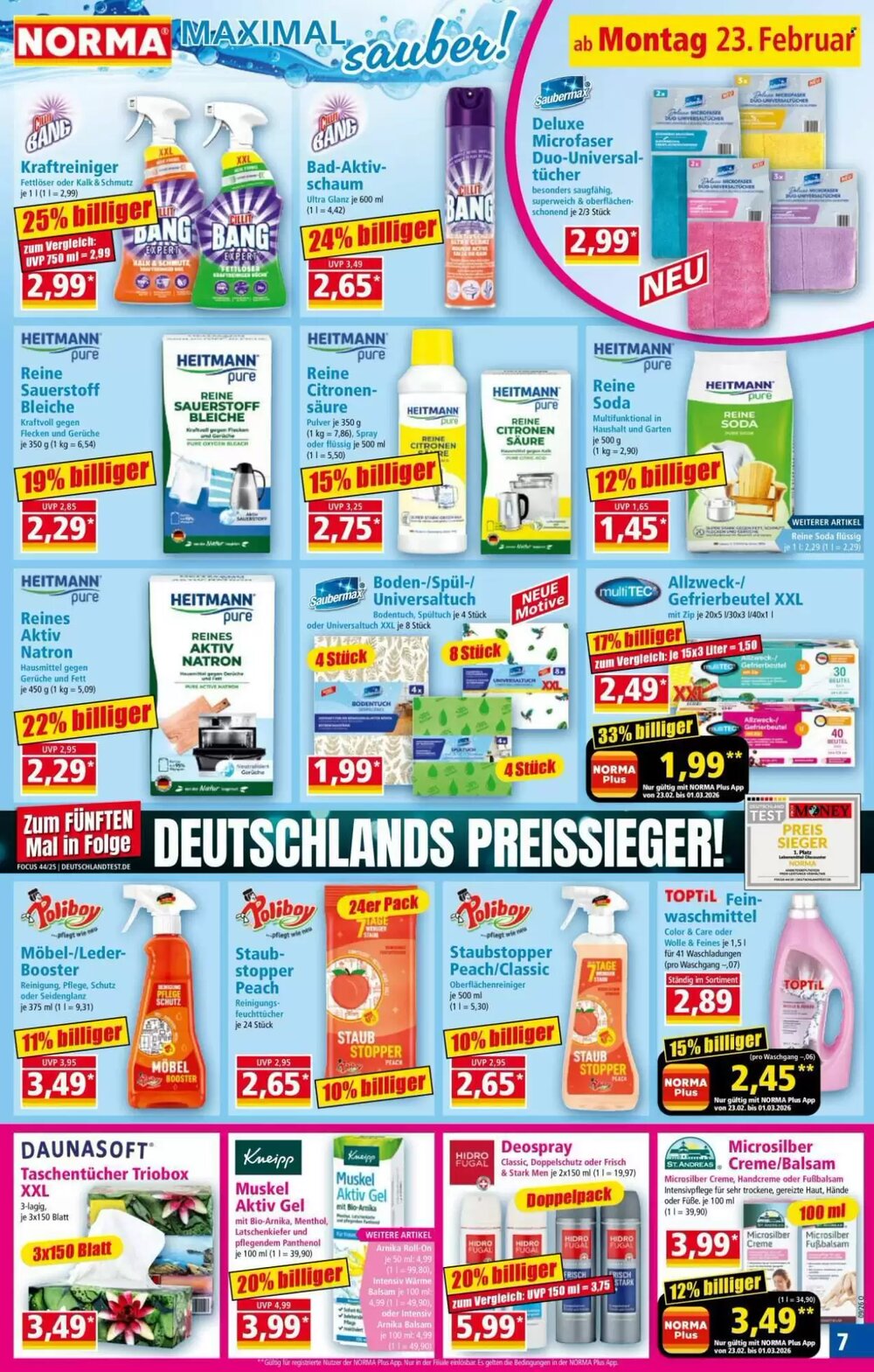 Norma Prospekt (ab 23.02.2026) zum Blättern - Seite 7