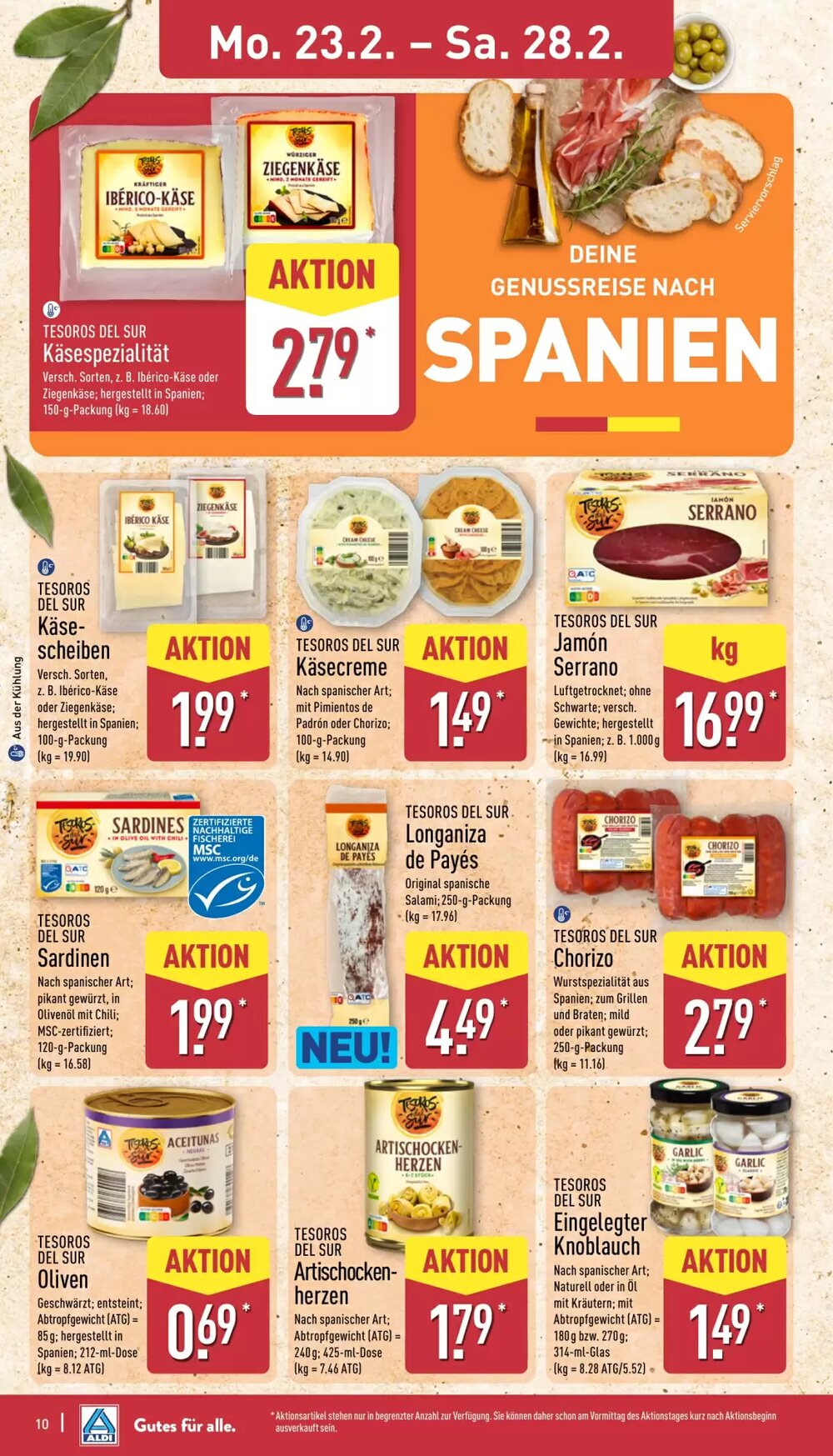 Aldi Nord Prospekt (ab 23.02.2026) zum Blättern - Seite 10