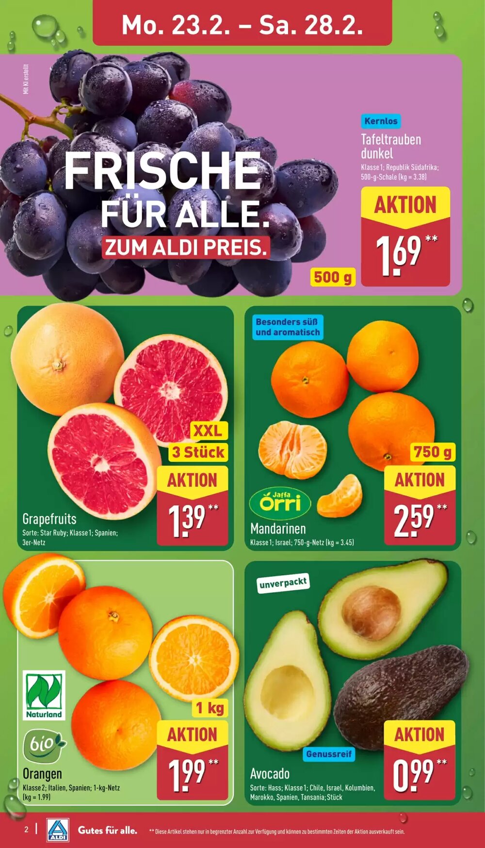 Aldi Nord Prospekt (ab 23.02.2026) zum Blättern - Seite 2