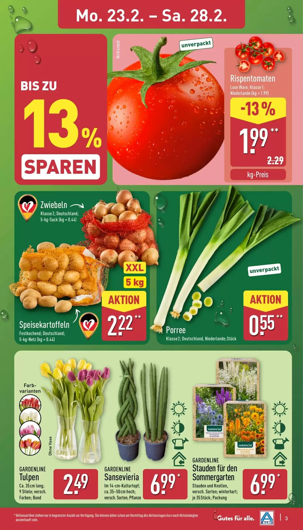 Aldi Nord Prospekt (ab 23.02.2026) zum Blättern - Seite 3