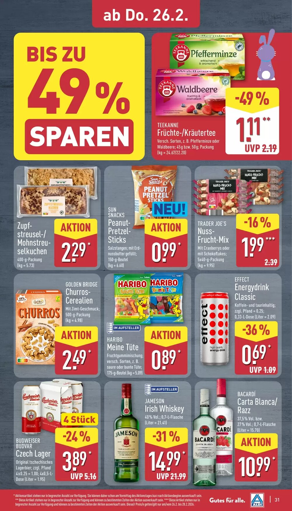Aldi Nord Prospekt (ab 23.02.2026) zum Blättern - Seite 34