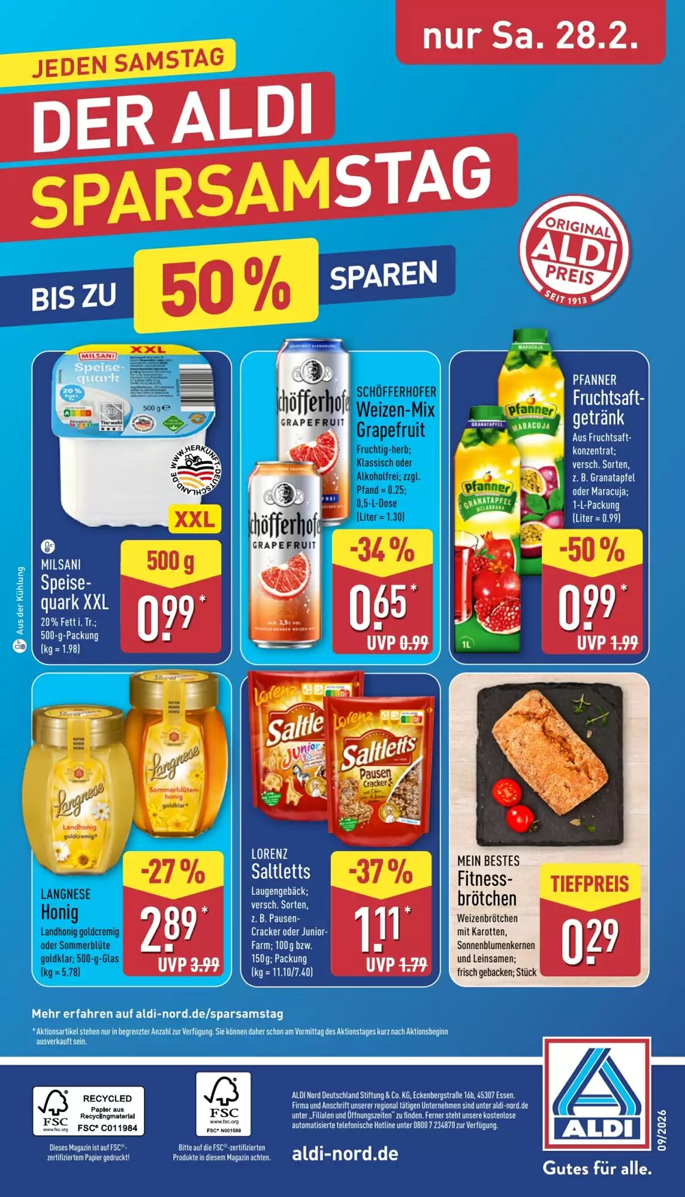 Aldi Nord Prospekt (ab 23.02.2026) zum Blättern - Seite 35