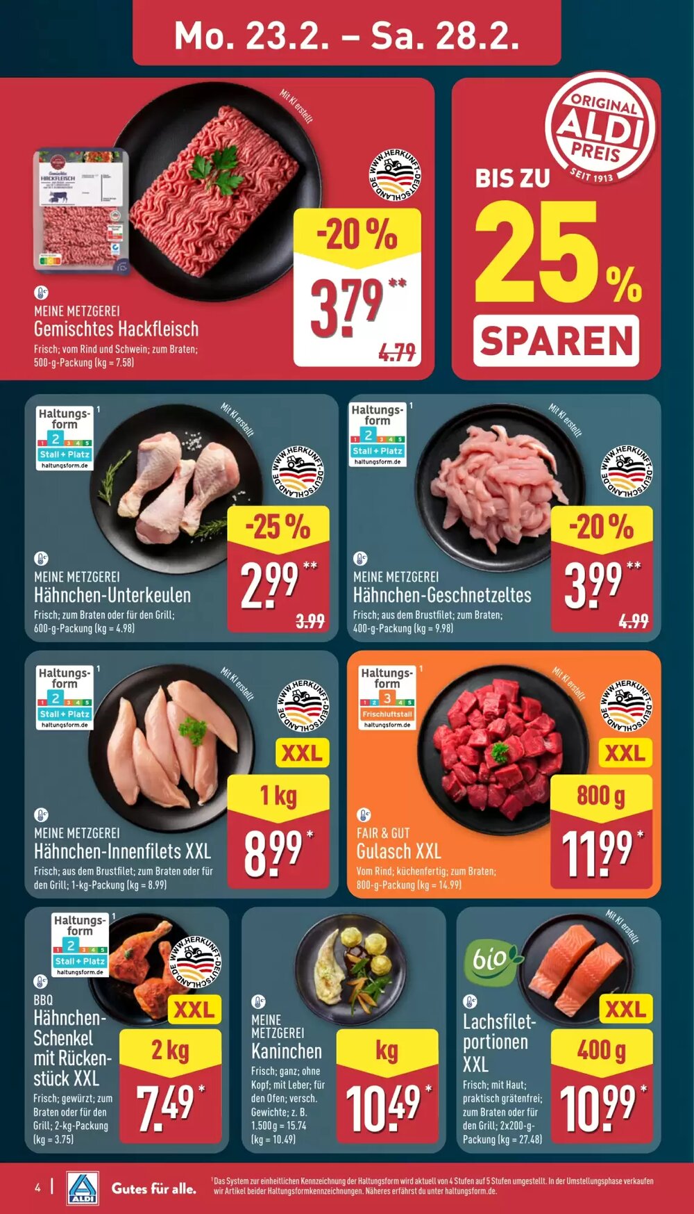 Aldi Nord Prospekt (ab 23.02.2026) zum Blättern - Seite 4