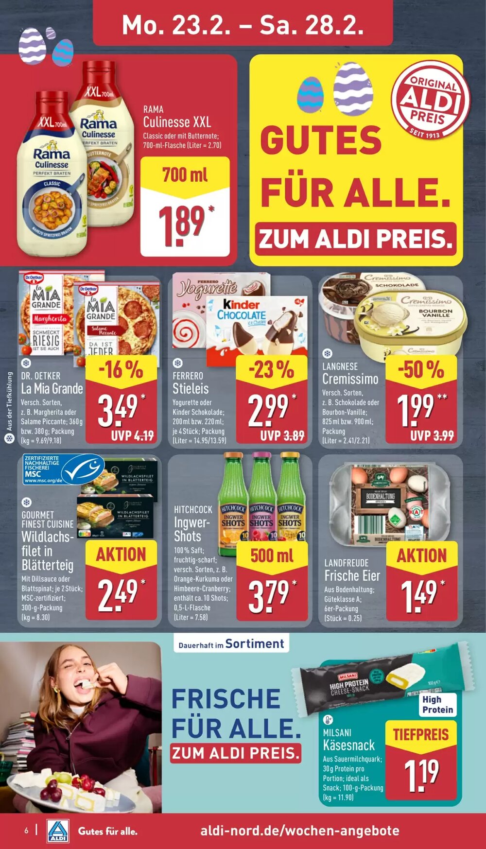 Aldi Nord Prospekt (ab 23.02.2026) zum Blättern - Seite 6