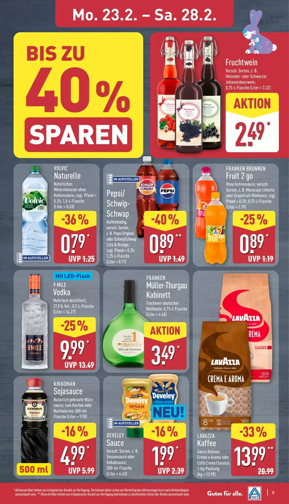 Aldi Nord Prospekt (ab 23.02.2026) zum Blättern - Seite 9