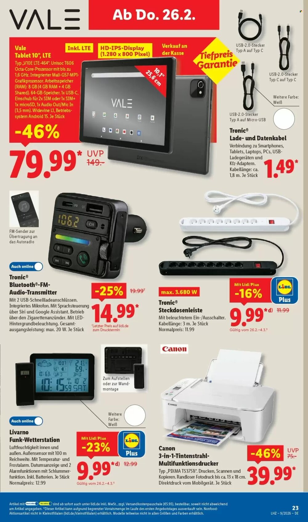 Lidl Prospekt (ab 23.02.2026) zum Blättern - Seite 35