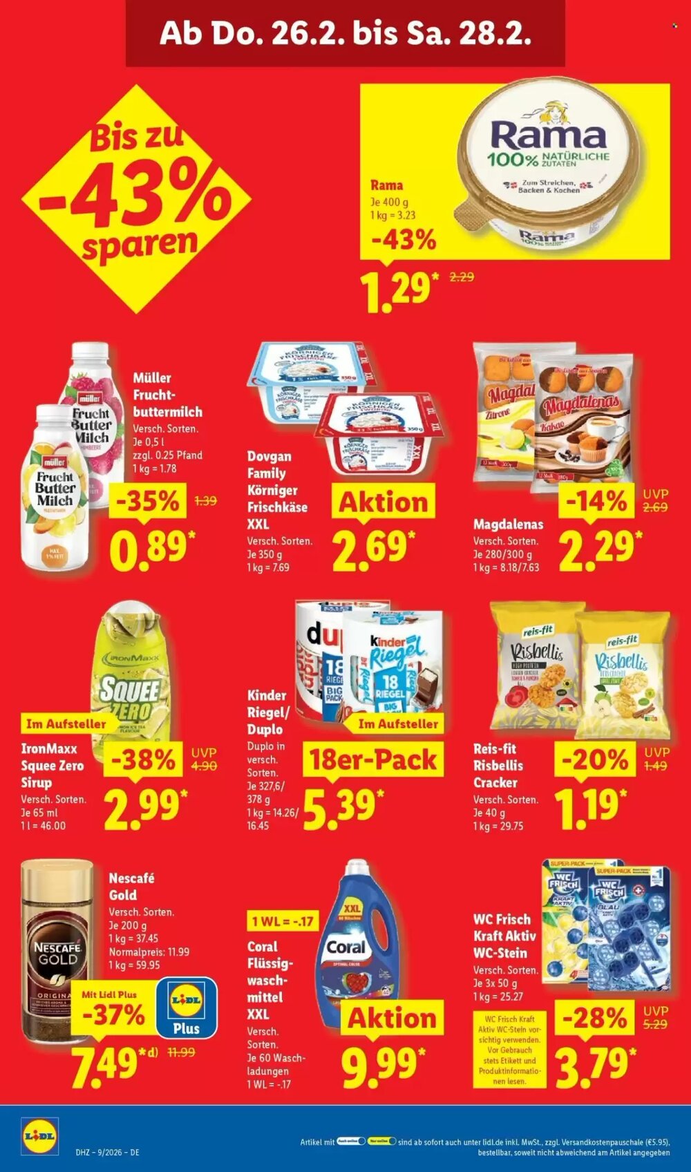 Lidl Prospekt (ab 23.02.2026) zum Blättern - Seite 62