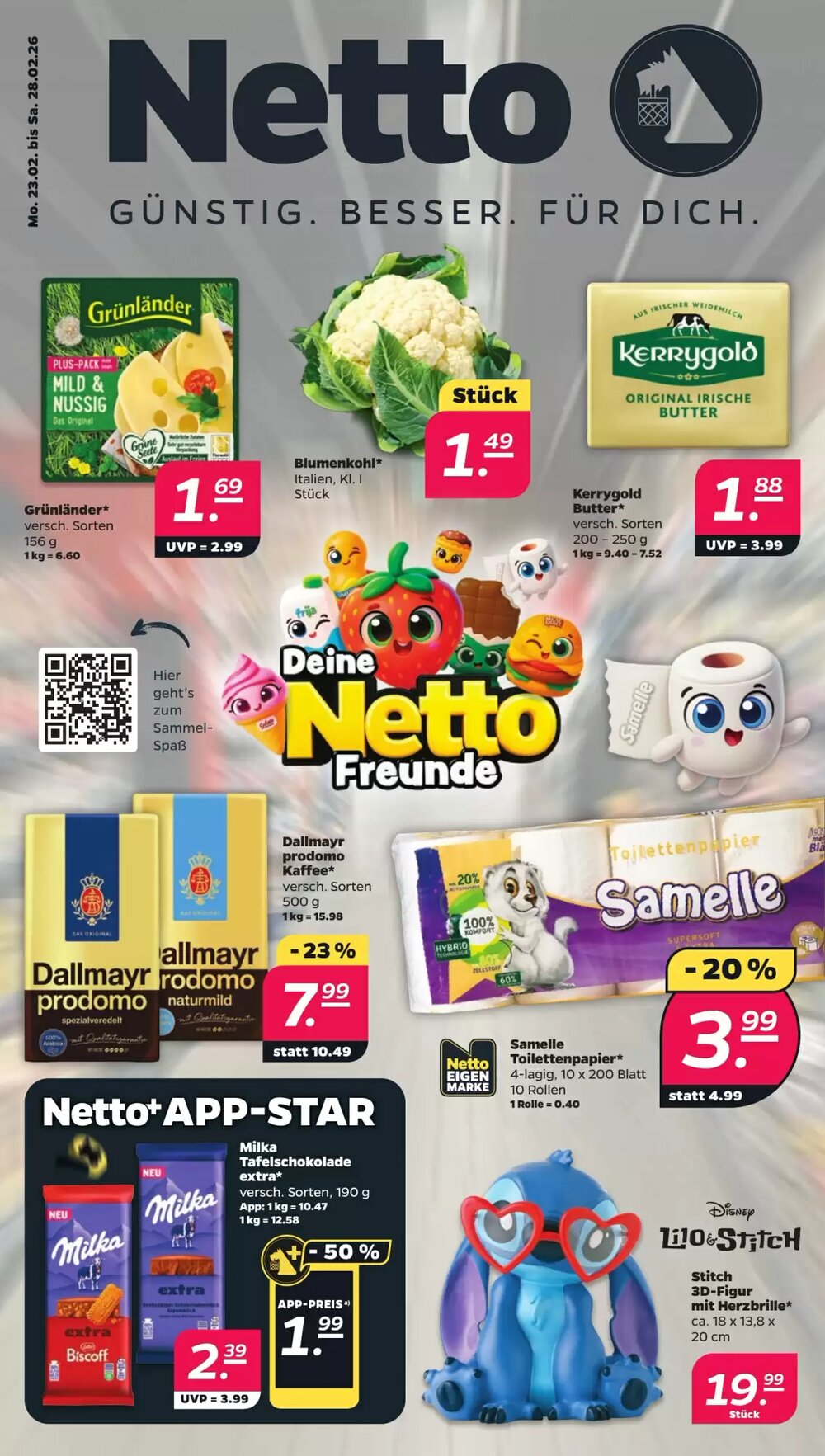 NETTO Prospekt (ab 23.02.2026) zum Blättern - Seite 1