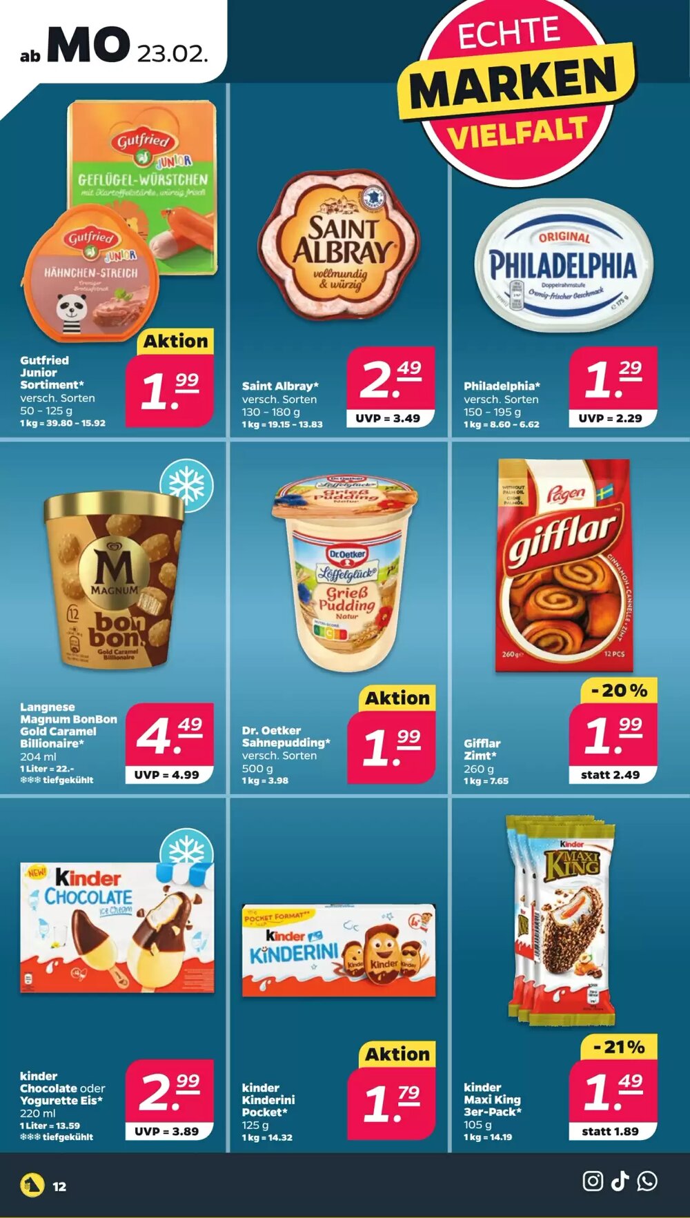 NETTO Prospekt (ab 23.02.2026) zum Blättern - Seite 12