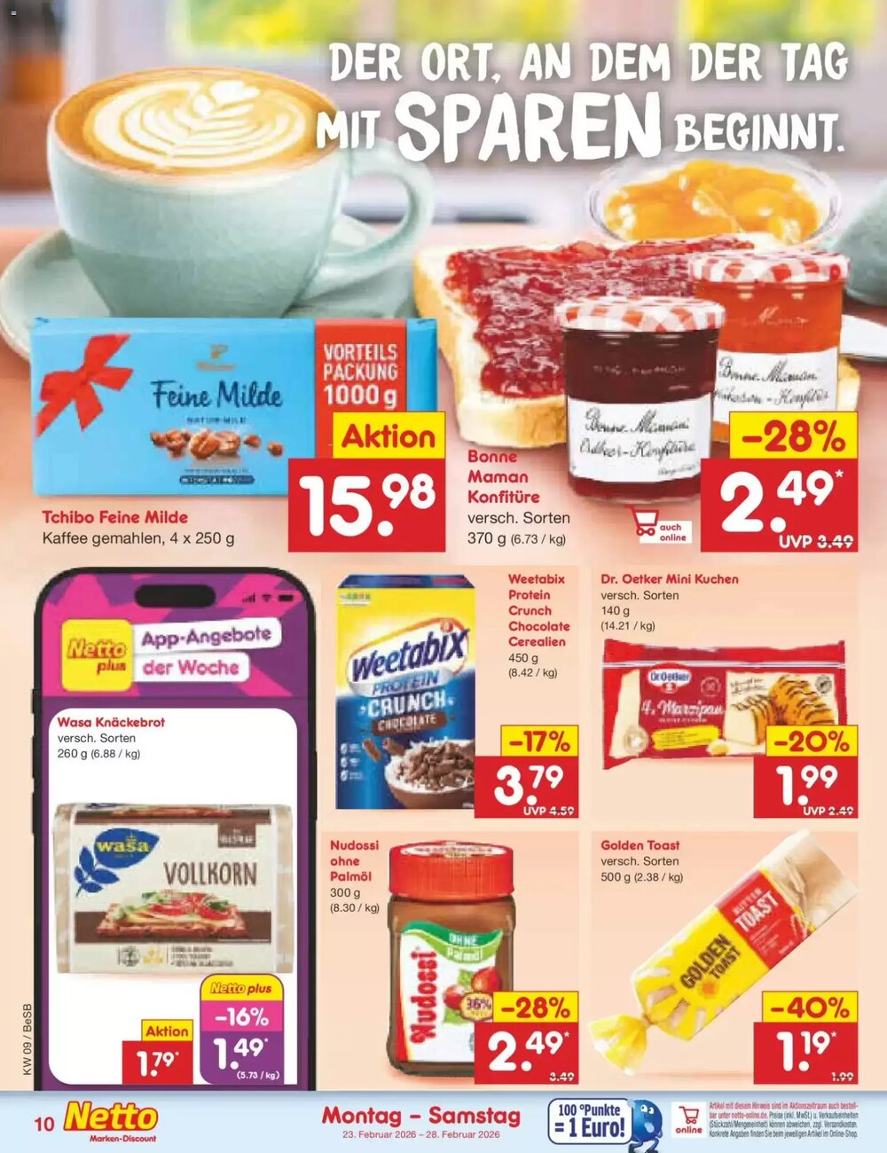 Netto Marken-Discount Prospekt (ab 23.02.2026) zum Blättern - Seite 10