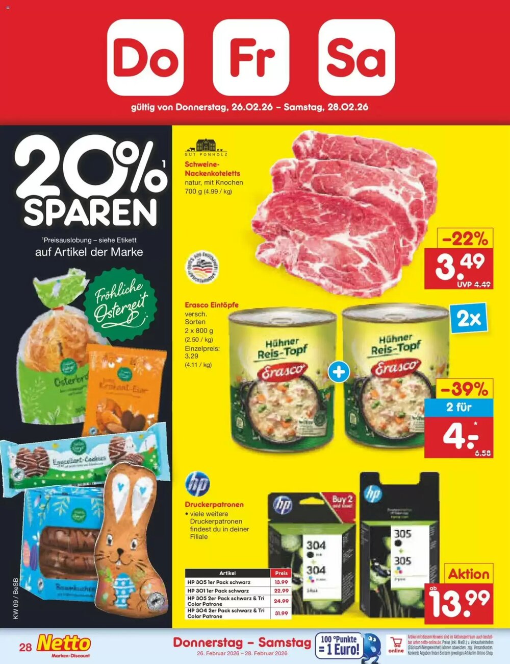 Netto Marken-Discount Prospekt (ab 23.02.2026) zum Blättern - Seite 44