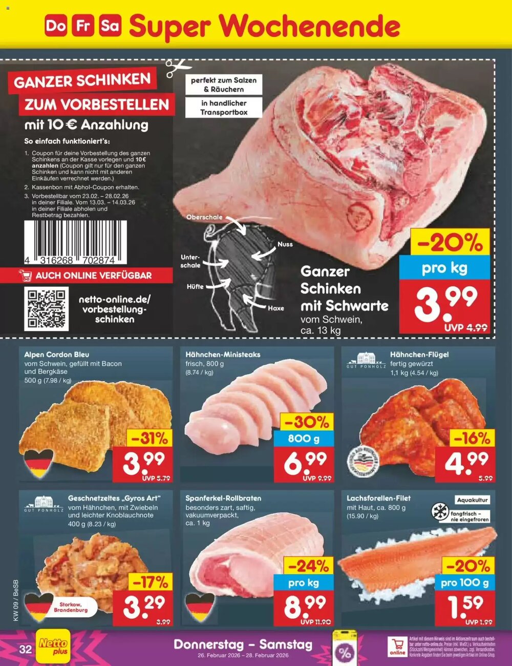 Netto Marken-Discount Prospekt (ab 23.02.2026) zum Blättern - Seite 50