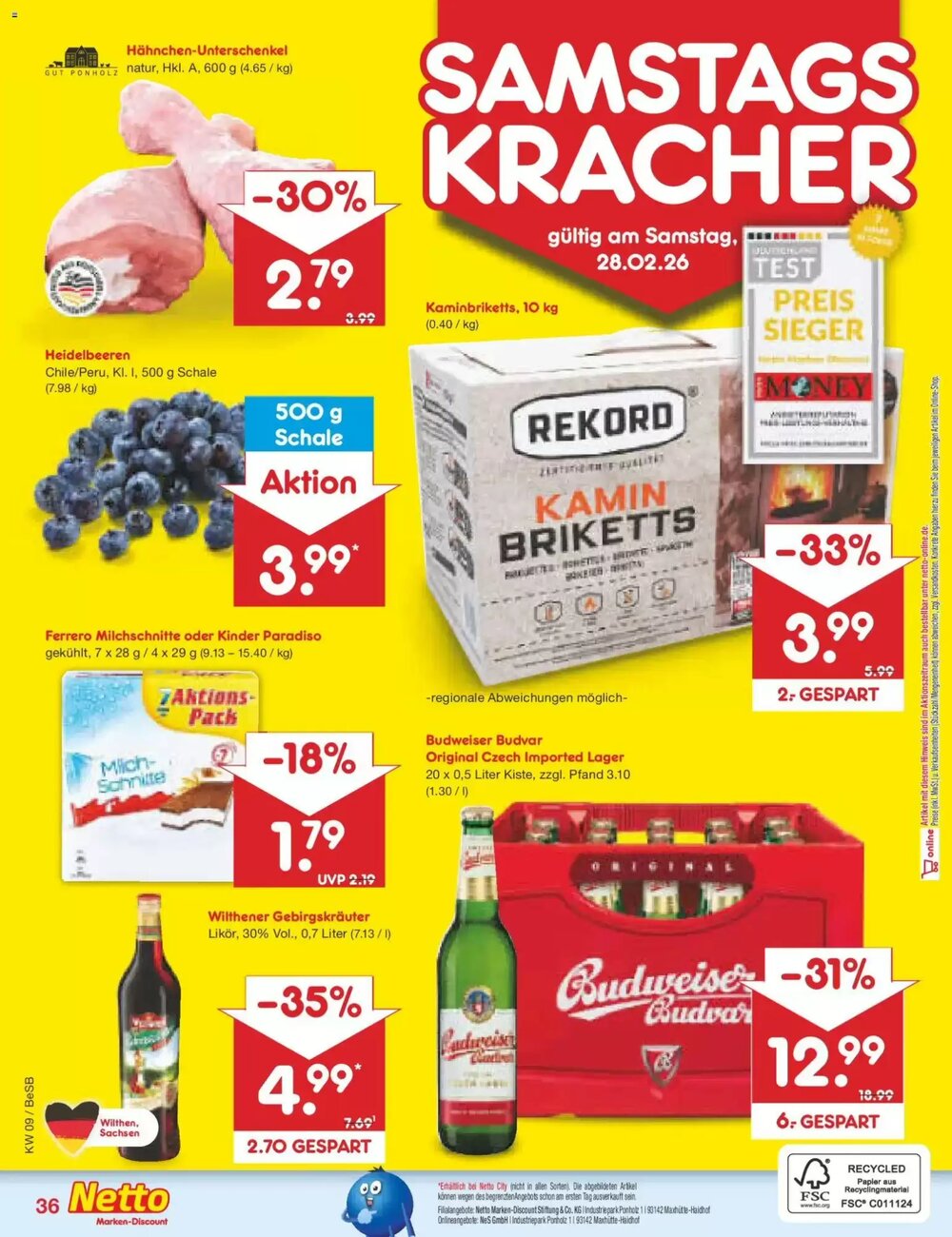 Netto Marken-Discount Prospekt (ab 23.02.2026) zum Blättern - Seite 54