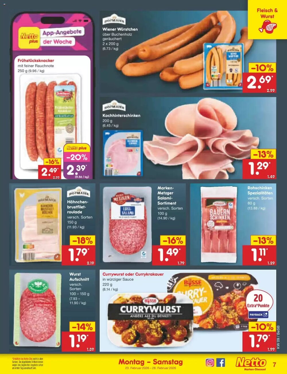 Netto Marken-Discount Prospekt (ab 23.02.2026) zum Blättern - Seite 7