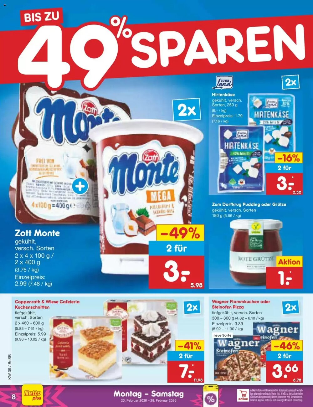 Netto Marken-Discount Prospekt (ab 23.02.2026) zum Blättern - Seite 8