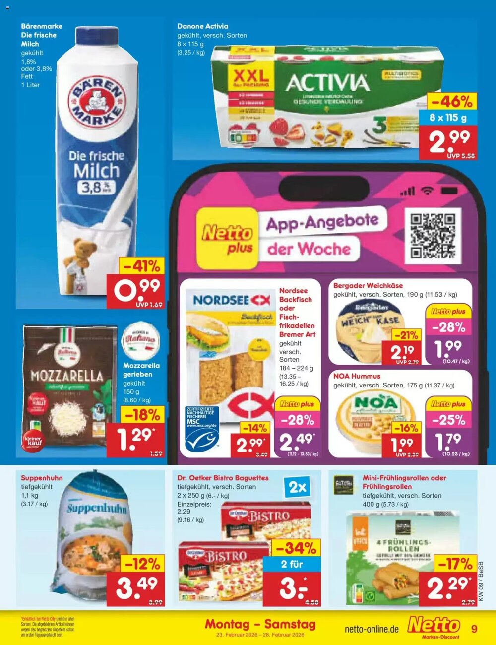 Netto Marken-Discount Prospekt (ab 23.02.2026) zum Blättern - Seite 9