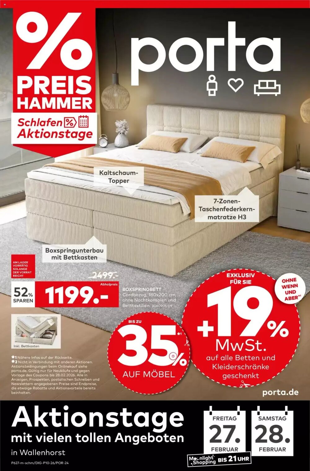 porta Prospekt (ab 23.02.2026) zum Blättern - Seite 1