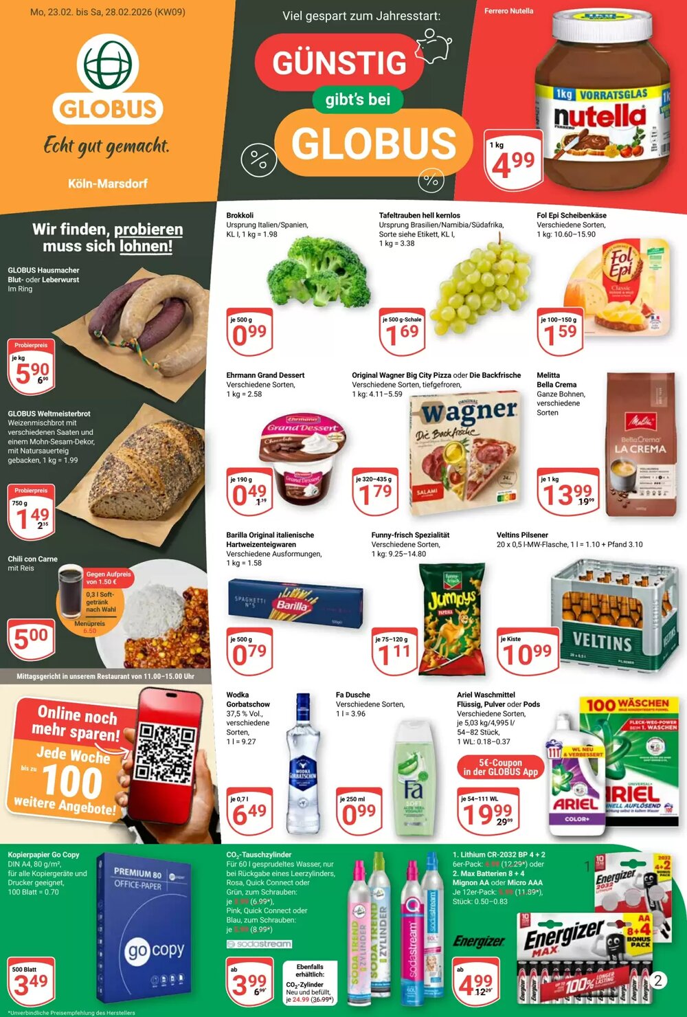 Globus Prospekt (ab 23.02.2026) zum Blättern - Seite 3