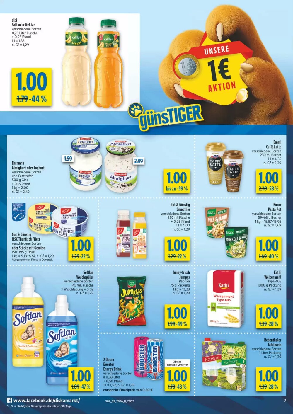 diska Prospekt (ab 23.02.2026) zum Blättern - Seite 2