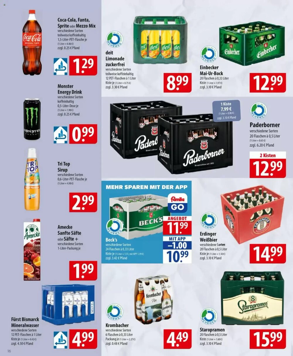 Famila Nord Ost Prospekt (ab 23.02.2026) zum Blättern - Seite 16