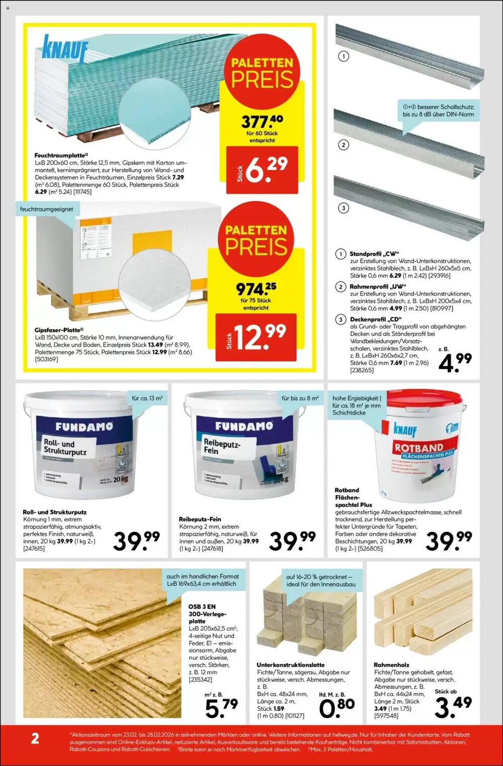 Hellweg Prospekt (ab 23.02.2026) zum Blättern - Seite 2