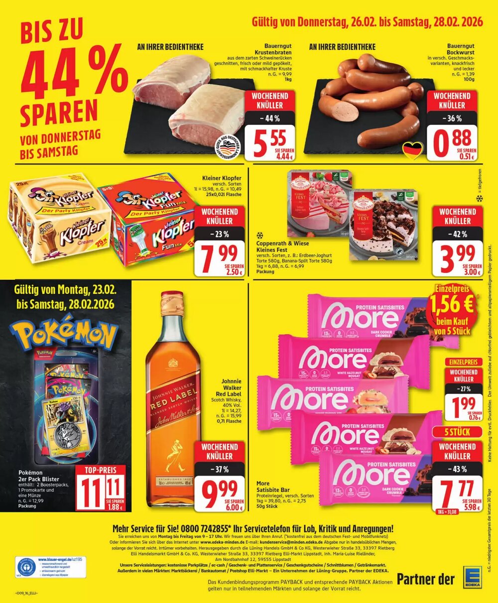Elli Markt Prospekt (ab 23.02.2026) zum Blättern - Seite 16