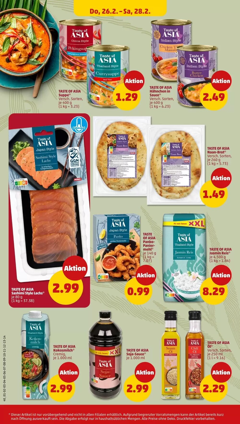PENNY Prospekt (ab 23.02.2026) zum Blättern - Seite 38