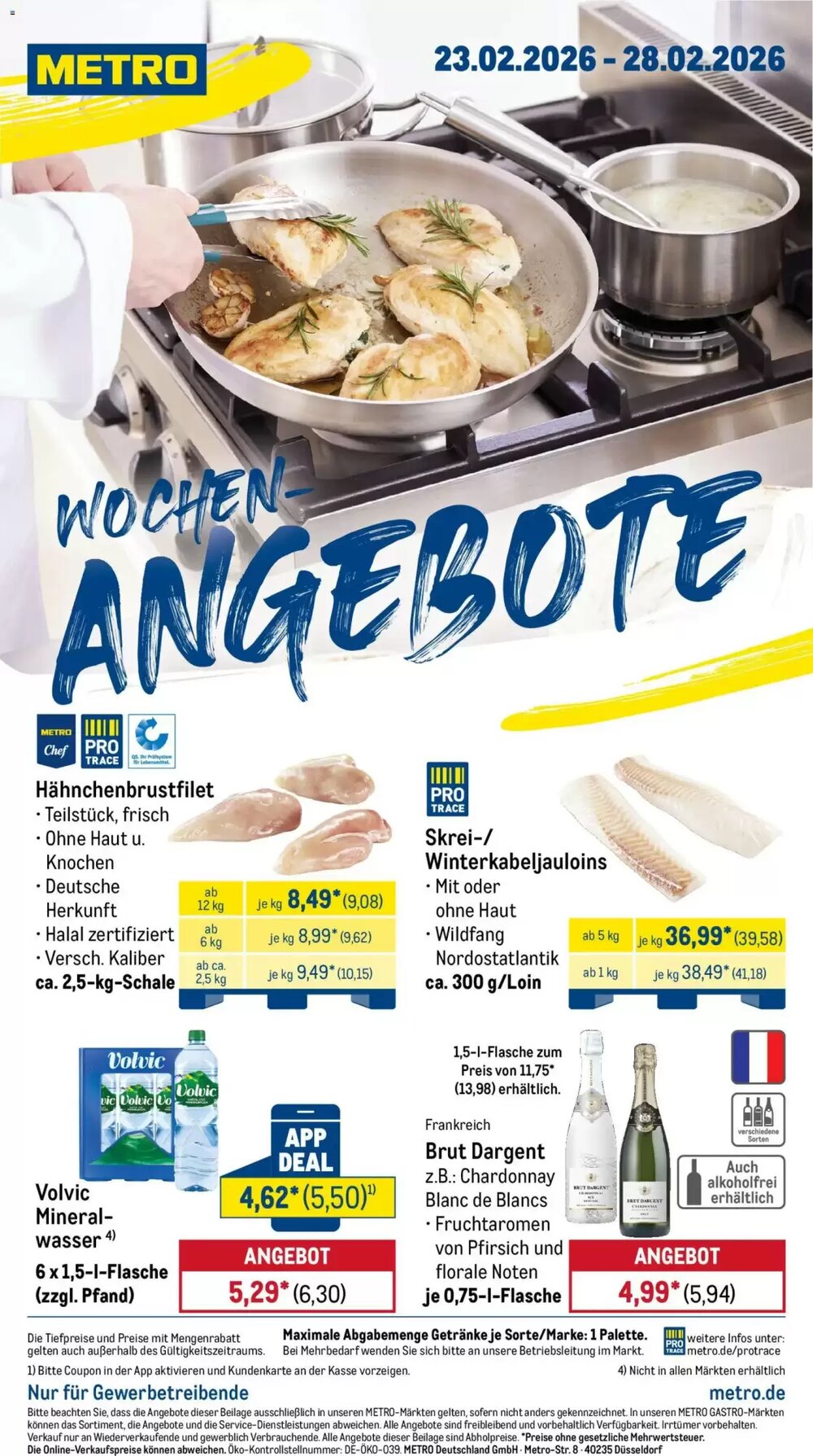 METRO Prospekt (ab 23.02.2026) zum Blättern - Seite 1