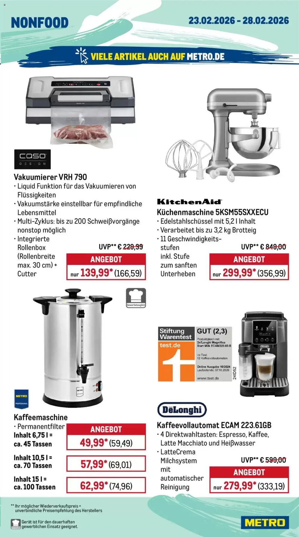 METRO Prospekt (ab 23.02.2026) zum Blättern - Seite 21